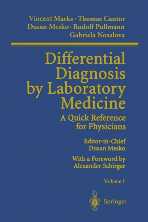 Differential Diagnosis by Laboratory Medicine 