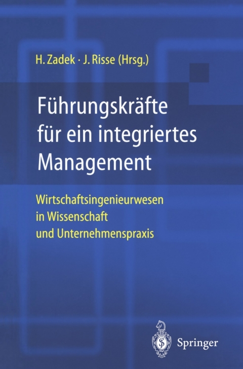 Cover image for book Führungskräfte für ein integriertes Management