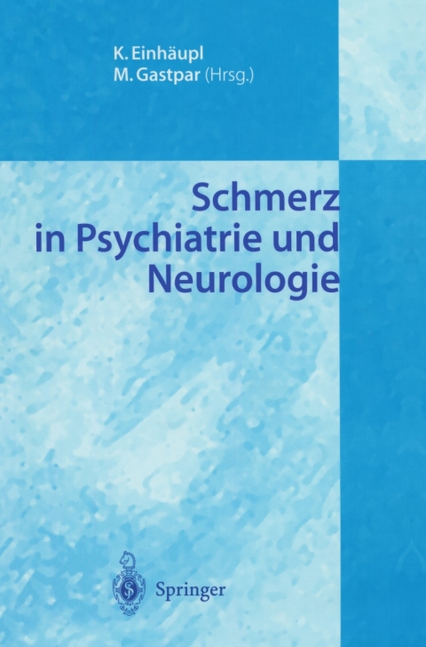 Cover image for book Schmerz in Psychiatrie und Neurologie