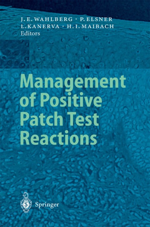 Cover image for book Management of Positive Patch Test Reactions
