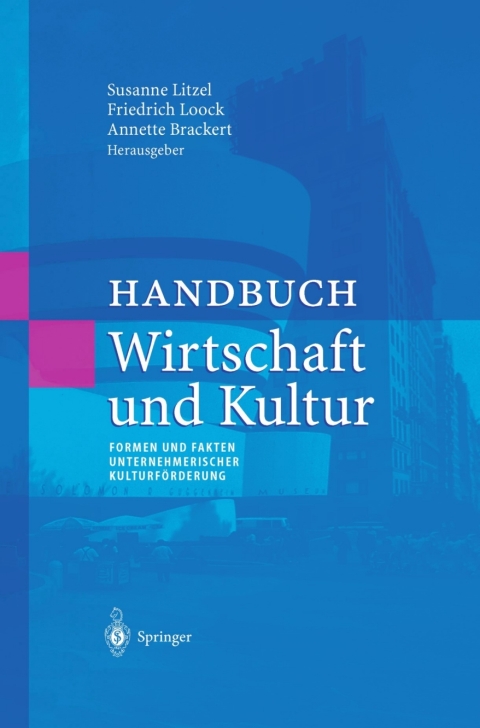 Cover image for book Handbuch Wirtschaft und Kultur