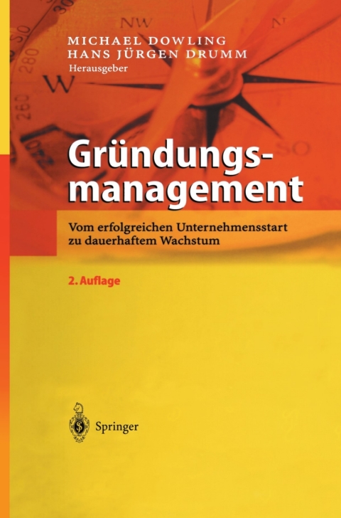 Cover image for book Gründungsmanagement