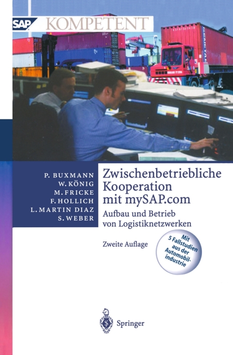 Cover image for book Zwischenbetriebliche Kooperation mit mySAP.com