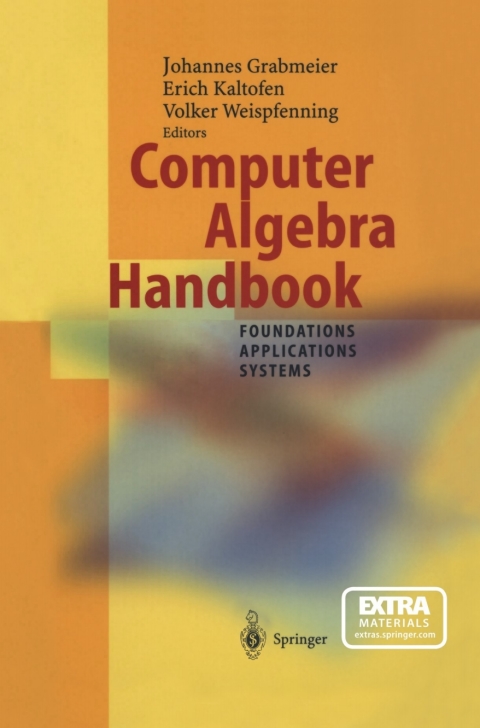 Cover image for book Computer Algebra Handbook