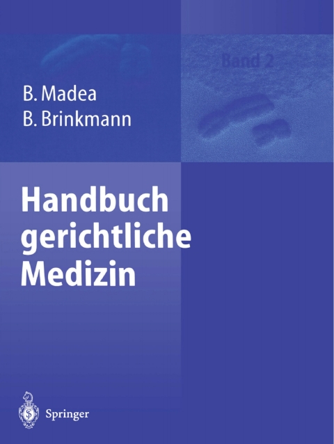 Cover image for book Handbuch gerichtliche Medizin