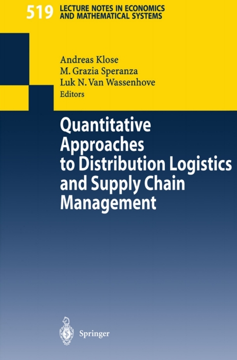 Cover image for book Quantitative Approaches to Distribution Logistics and Supply Chain Management