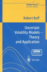 Titelbild: Uncertain Volatility Models 9783540426578
