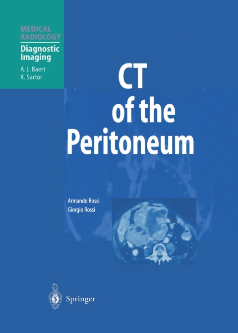 Cover image for book CT of the Peritoneum