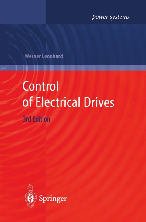 Cover image for book Control of Electrical Drives