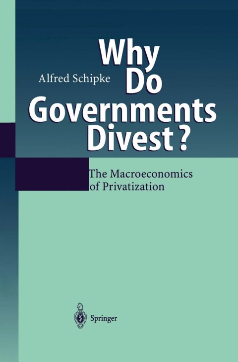 Cover image for book Why Do Governments Divest?