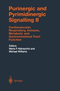 Titelbild: Purinergic and Pyrimidinergic Signalling II 1st edition 9783540678489