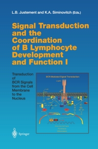 Titelbild: Signal Transduction and the Coordination of B Lymphocyte Development and Function I 1st edition 9783540660026
