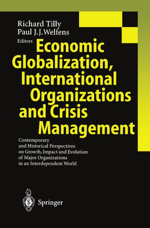 Cover image for book Economic Globalization, International Organizations and Crisis Management