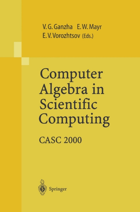Computer Algebra in Scientific Computing 
