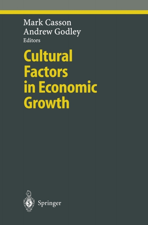 Cultural Factors in Economic Growth 