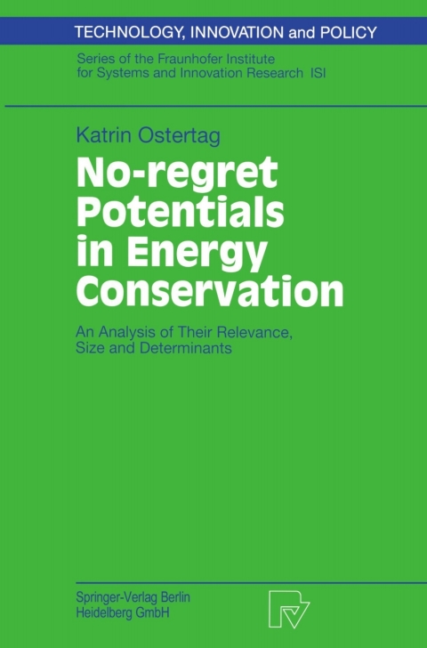 Cover image for book No-regret Potentials in Energy Conservation