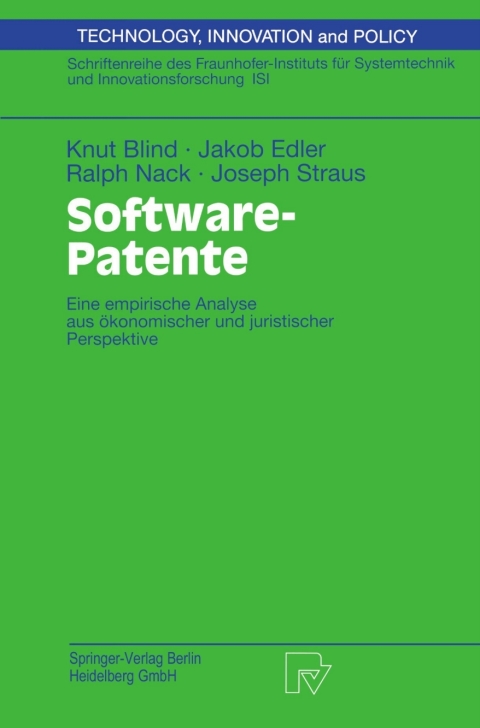 Cover image for book Software-Patente
