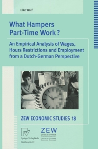 Cover image: What Hampers Part-Time Work? 9783790800067