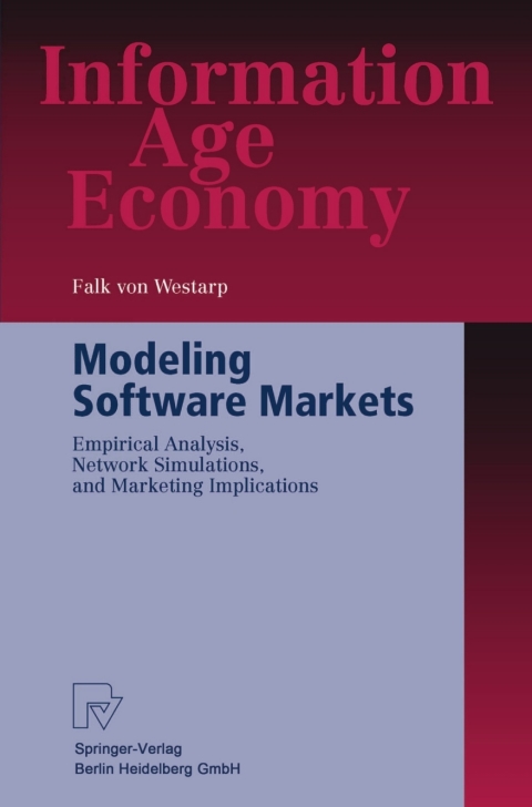 Cover image for book Modeling Software Markets