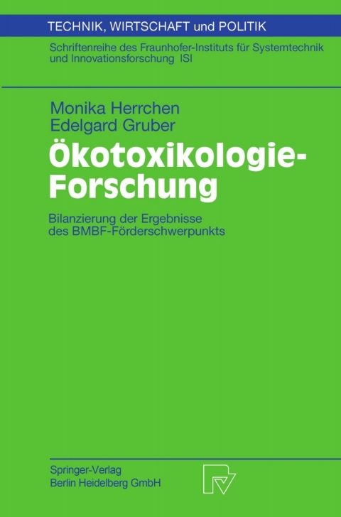 Cover image for book Ökotoxikologie-Forschung