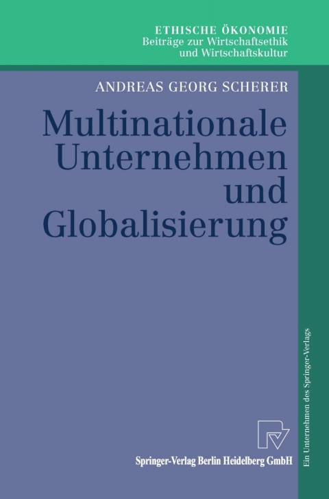 Cover image for book Multinationale Unternehmen und Globalisierung