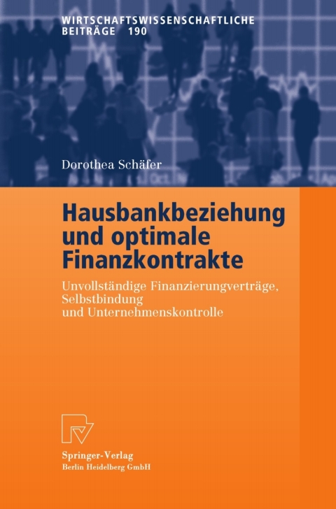 Cover image for book Hausbankbeziehung und optimale Finanzkontrakte