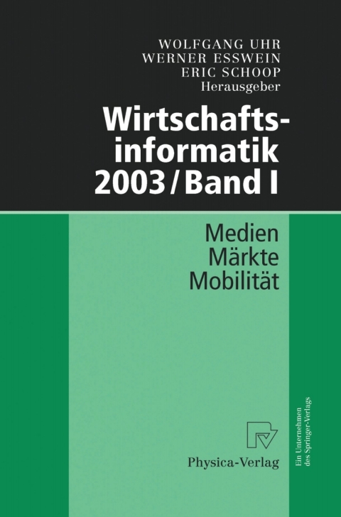 Wirtschaftsinformatik 2003/Band I 