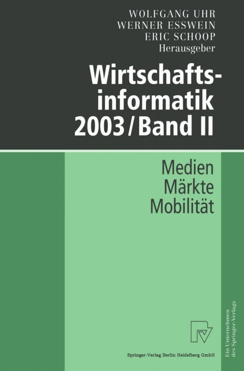 Wirtschaftsinformatik 2003/Band II 
