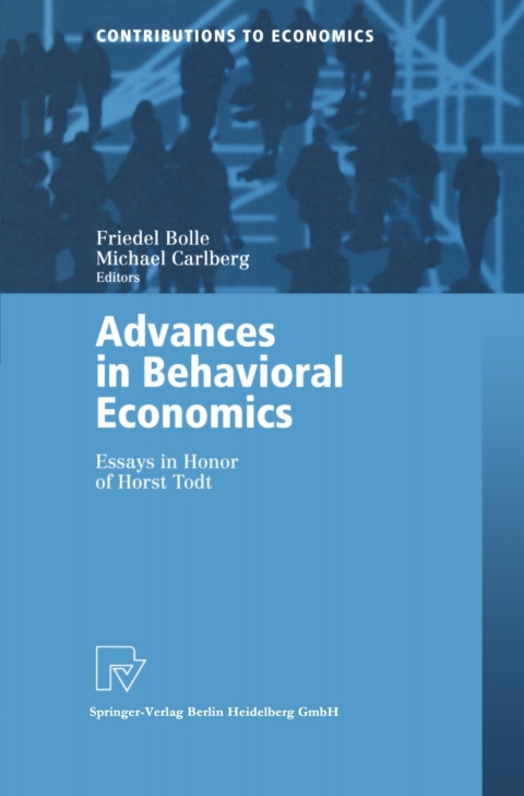 Cover image for book Advances in Behavioral Economics