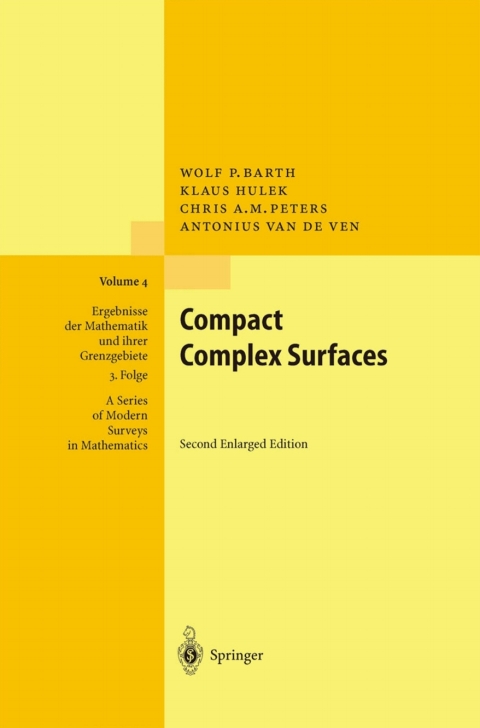 Cover image for book Compact Complex Surfaces