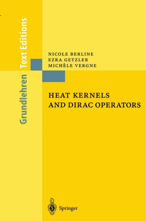 Cover image for book Heat Kernels and Dirac Operators