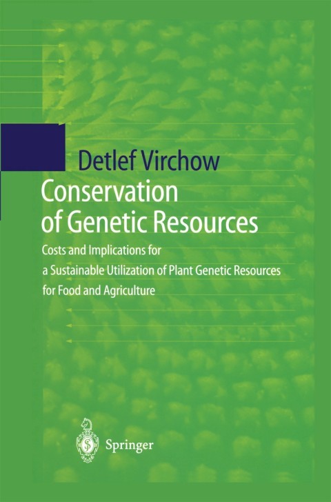 Cover image for book Conservation of Genetic Resources