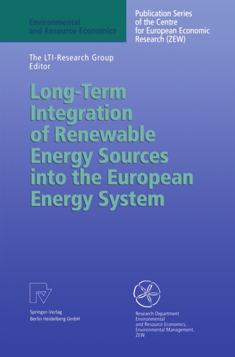 Cover image for book Long-Term Integration of Renewable Energy Sources into the European Energy System