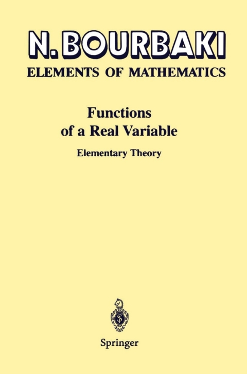 Cover image for book Functions of a Real Variable