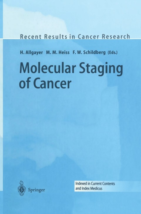 Cover image for book Molecular Staging of Cancer