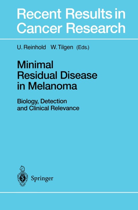 Cover image for book Minimal Residual Disease in Melanoma