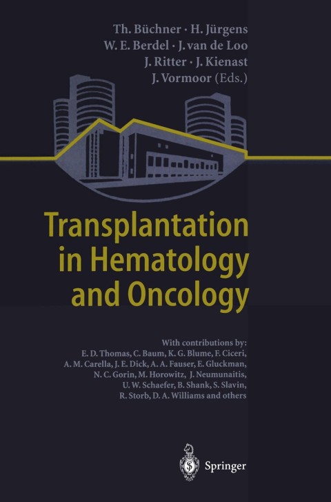 Cover image for book Transplantation in Hematology and Oncology