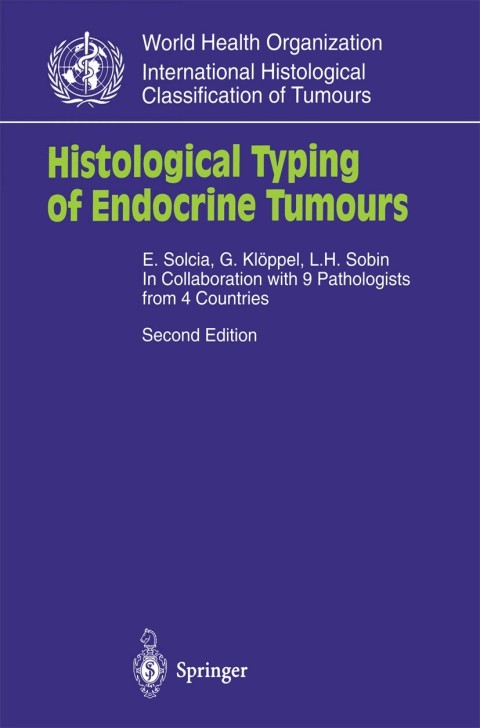 Cover image for book Histological Typing of Endocrine Tumours