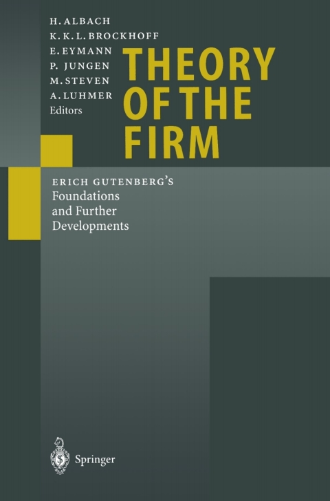 Cover image for book Theory of the Firm