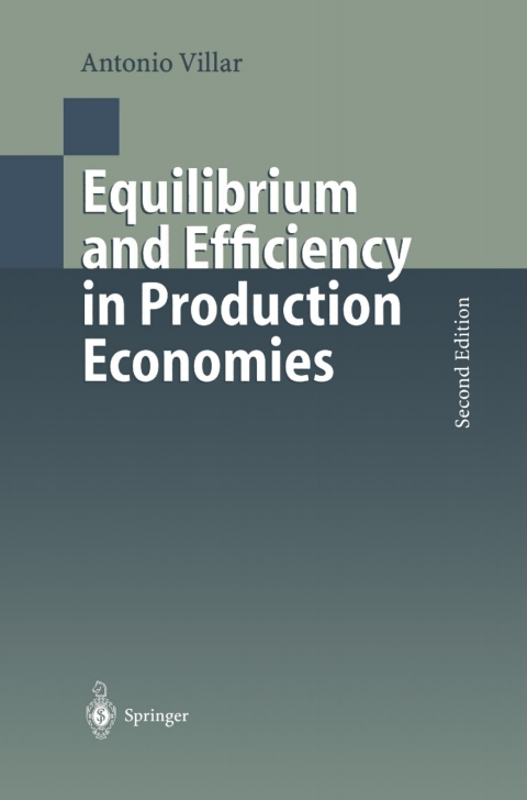 Cover image for book Equilibrium and Efficiency in Production Economies