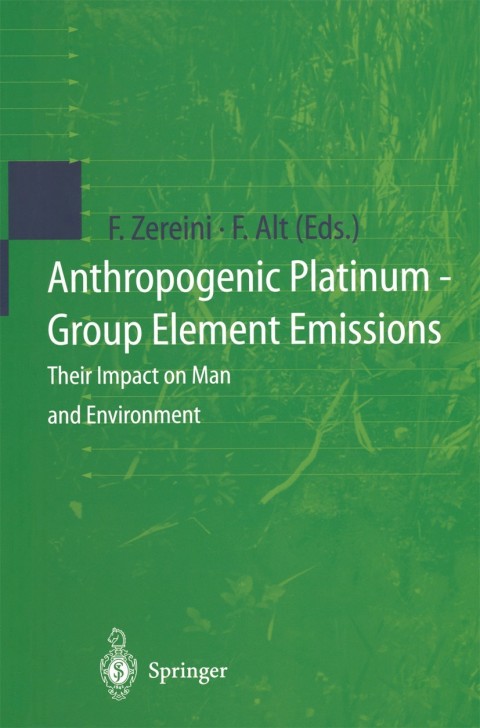 Cover image for book Anthropogenic Platinum-Group Element Emissions