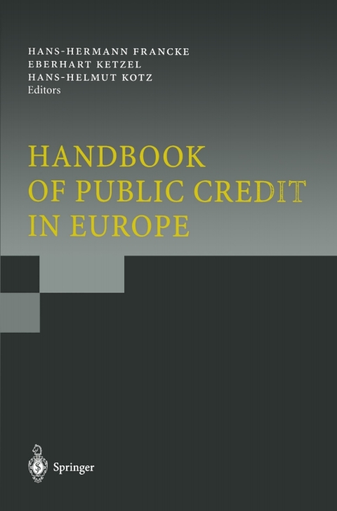Cover image for book Handbook of Public Credit in Europe