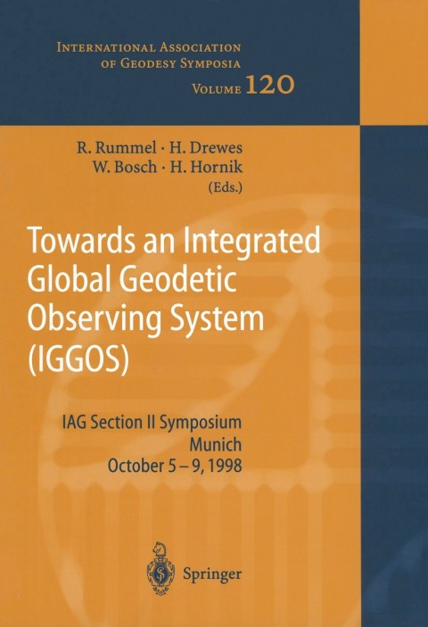 Cover image for book Towards an Integrated Global Geodetic Observing System (IGGOS)