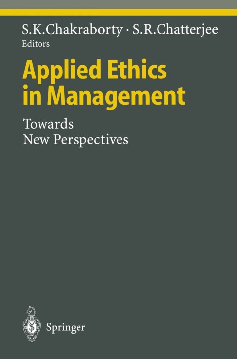 Cover image for book Applied Ethics in Management