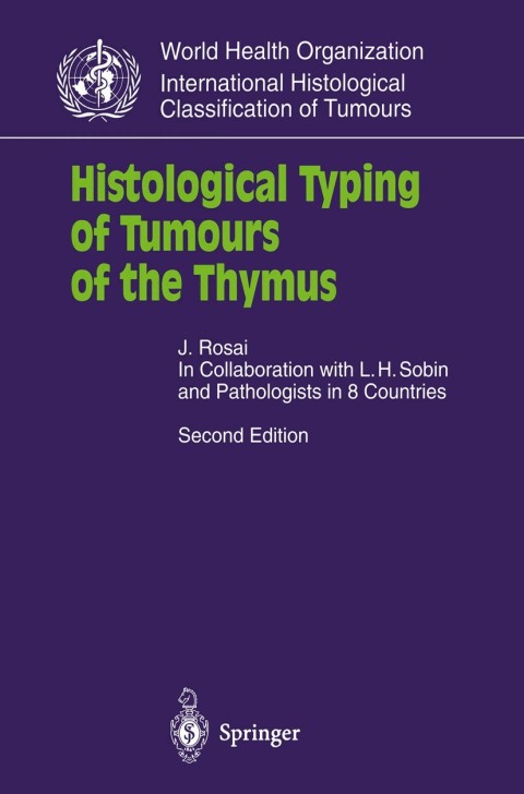 Cover image for book Histological Typing of Tumours of the Thymus