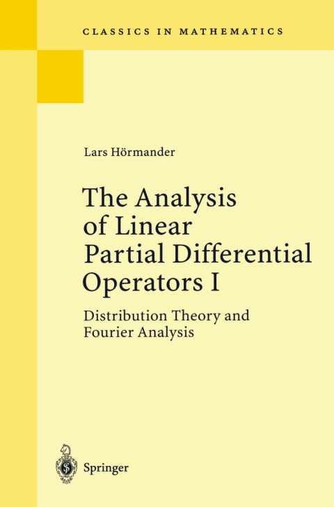Cover image for book The Analysis of Linear Partial Differential Operators I
