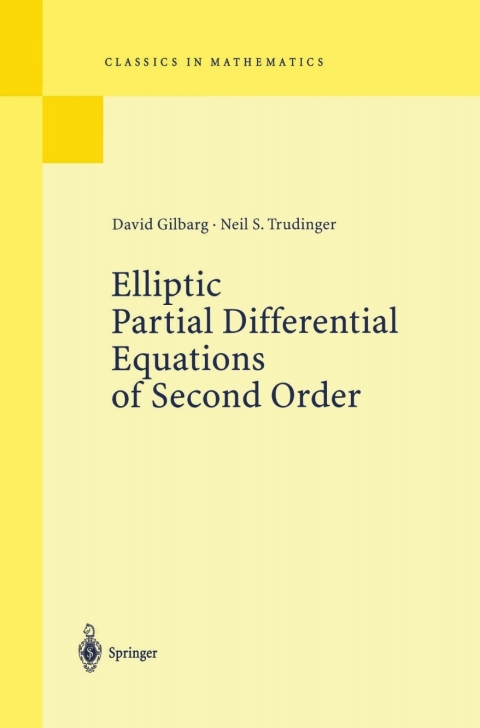 Cover image for book Elliptic Partial Differential Equations of Second Order