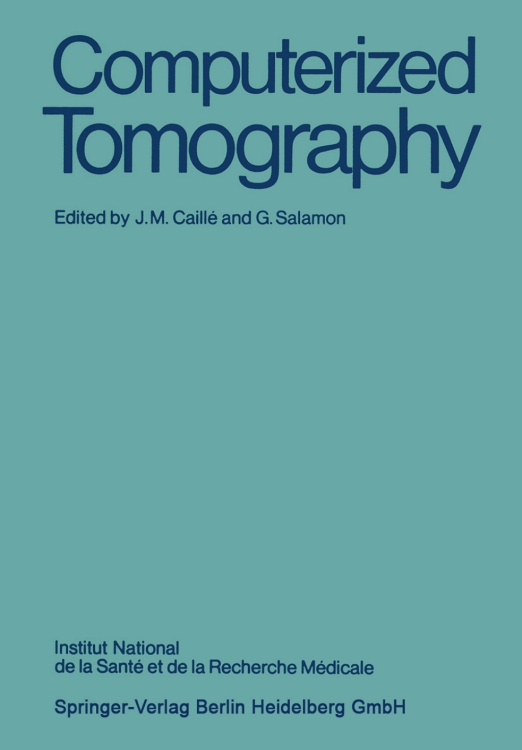 Computerized Tomography (eBook)