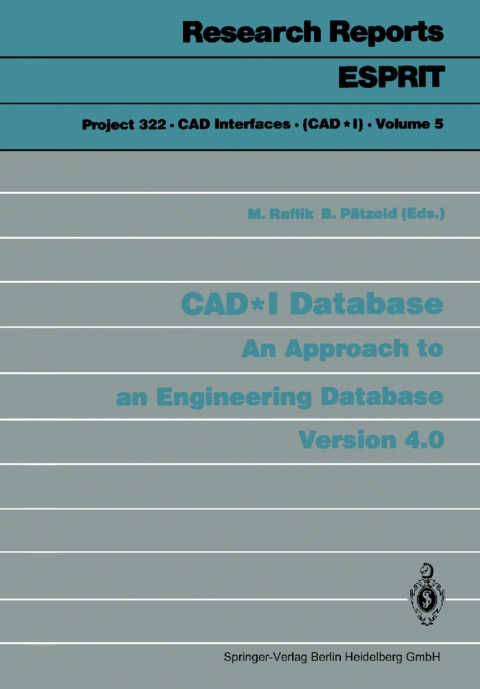 Cover image for book CAD*I Database