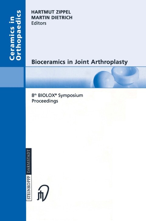 Cover image for book Bioceramics in Joint Arthroplasty